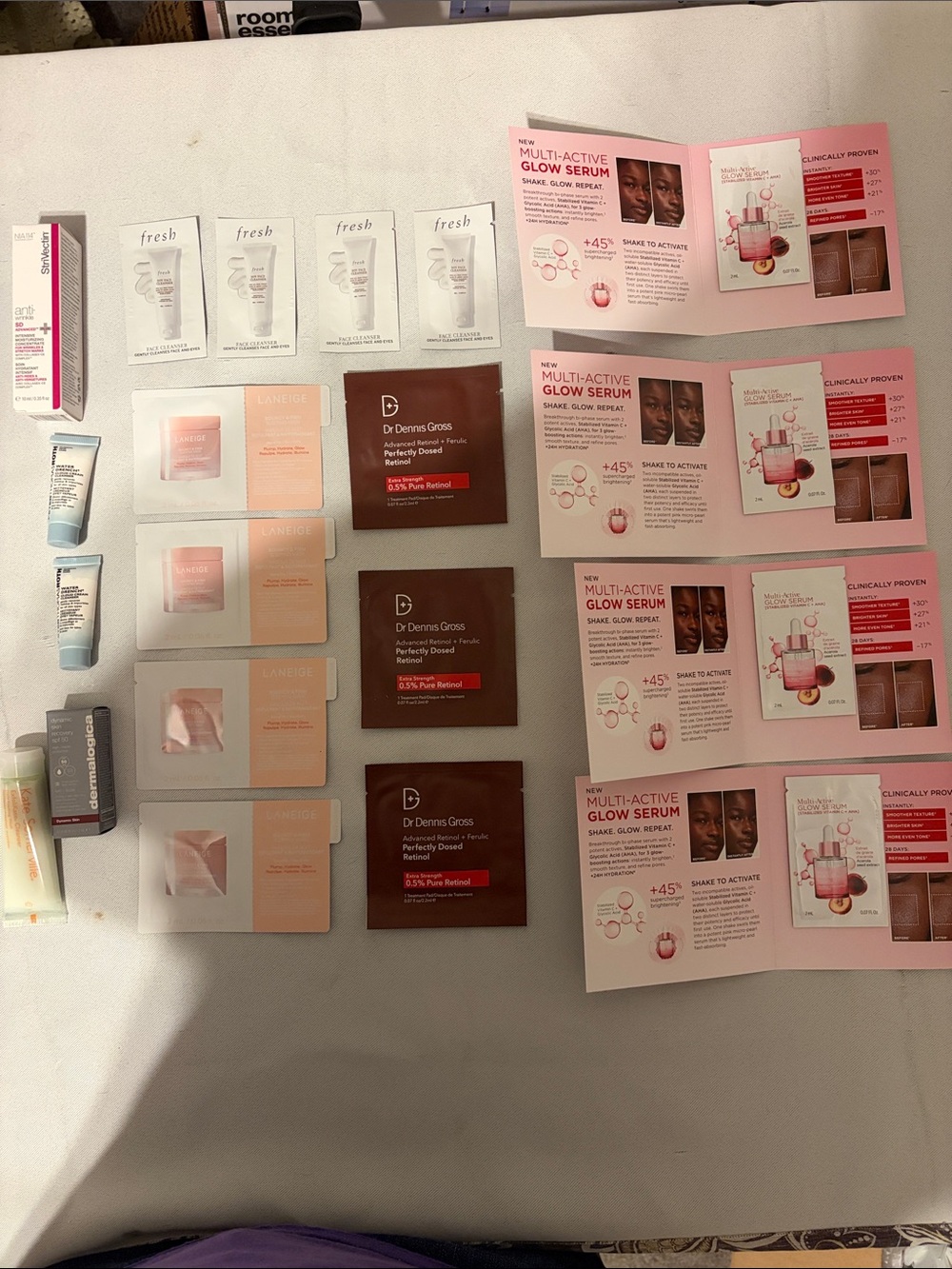 20 Assorted Prestige Samples Multi-Brand Beauty Collection